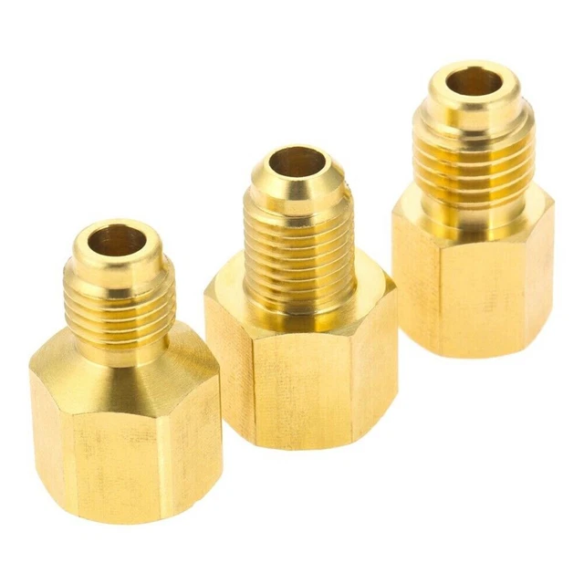 Adapter Vakuumpumpe Kühlung Langlebig Messing Pumpe R12 Service System