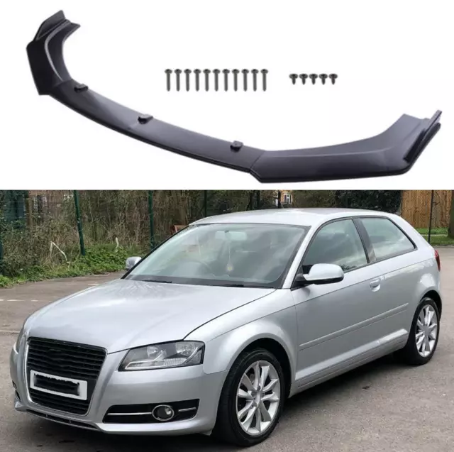 Spoilerschwert Frontspoiler Lippe Frontlippe Splitter für Audi A3 8P Sportback