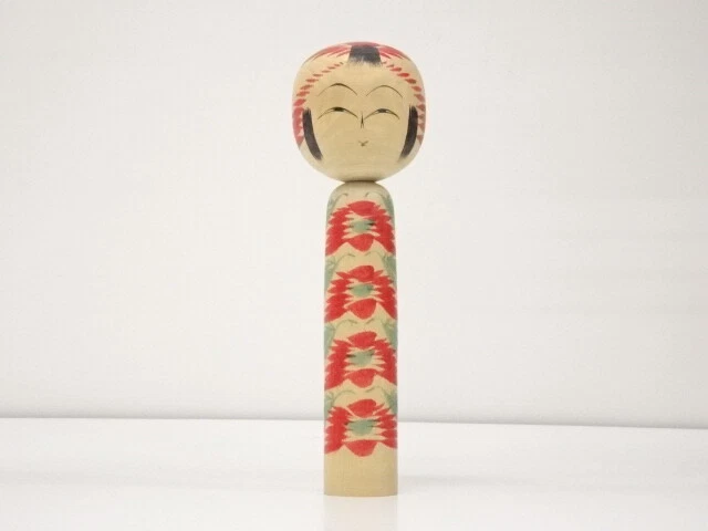 43903# TRADITIONAL JAPANESE CRAFT / KOKESHI DOLL (24.5 cm)/ ARTISAN WORK