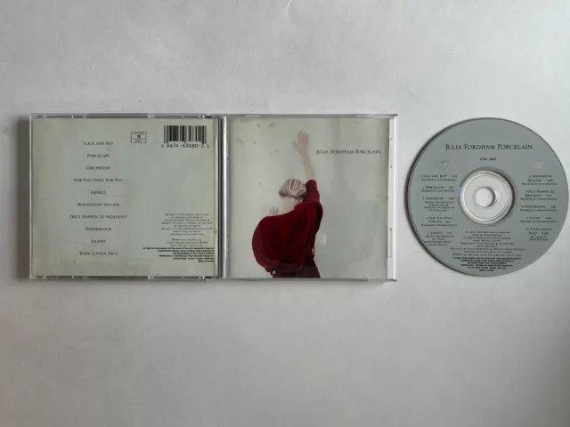 Julia Fordham – Porcelain (CDV 3080) Canadian Release CD