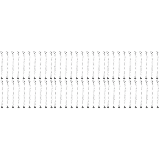60 pz Collana Estensori Catena Bracciale Estensione Catena Portatile