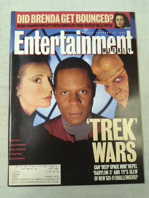 Entertainment Weekly Magazine No 205 January 14 1994 Star Trek Shannen Doherty