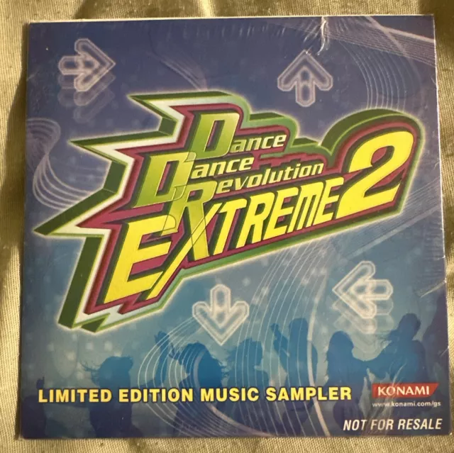 Dance Dance Revolution Extreme 2 Limited Edition Music Sampler *New and Sealed*