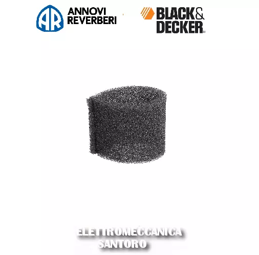 Filtro En Esponja Para Aspiradora Annovi Reverberi Black Decker Kit 5 Pcs