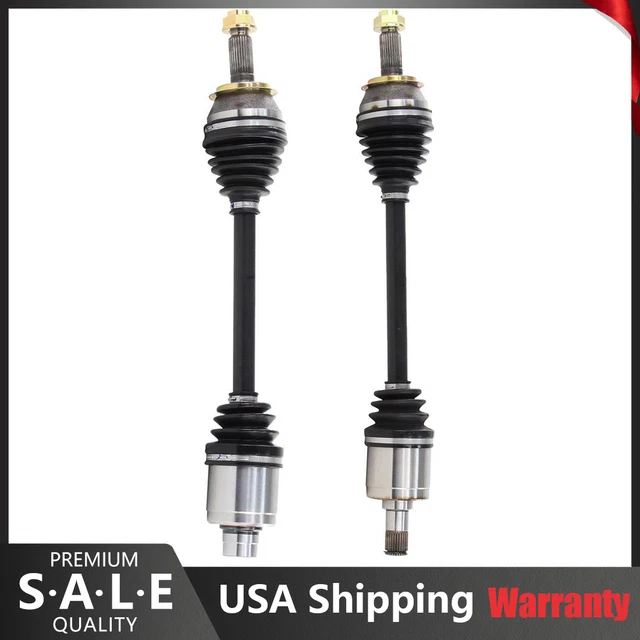 Front Left & Right Pair CV Axle CV Joint Shaft For 2003-2007 Honda Accord 3.0L