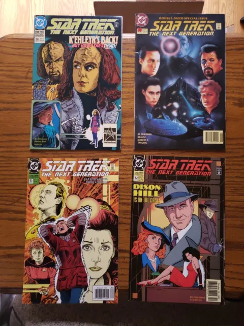 Star Trek The Next Generation #28, #50, #51, & #52 Lot  DC Comics