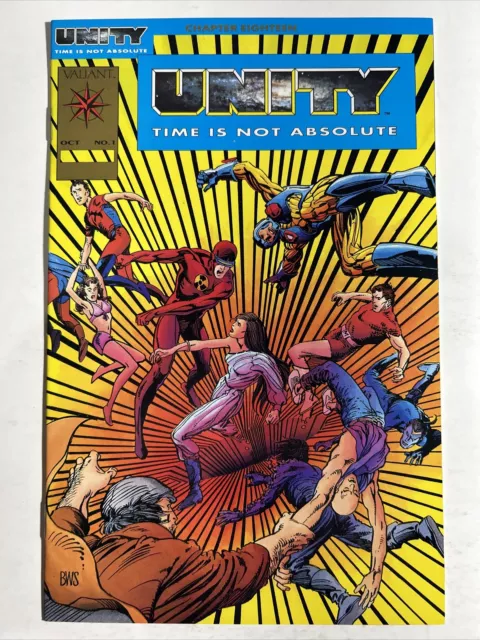 Unity 1 GOLD - Valiant Bloodshot Rai Solar Magnus Harbinger Shadowman X-O Copy C