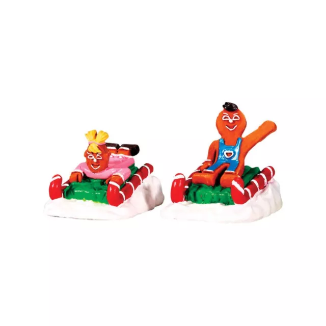 Lemax 62468 Sugar 'n' Spice Figurine: Sweet Sledding