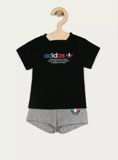 Infant Boys Adidas Originals Summer Set Baby Toddler RRP £34.99