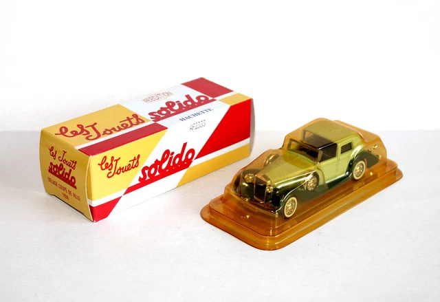 Voiture Miniature Delage Coupé 4051 Solido au 1/43