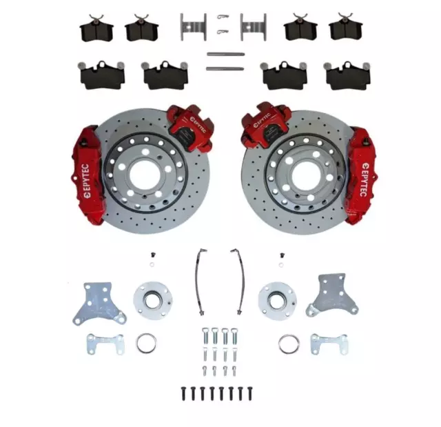 Bremsanlagen KIT Hinterachse Golf 1 2 3 Caddy 14D Jetta Porsche Cayenne 4-Kolben