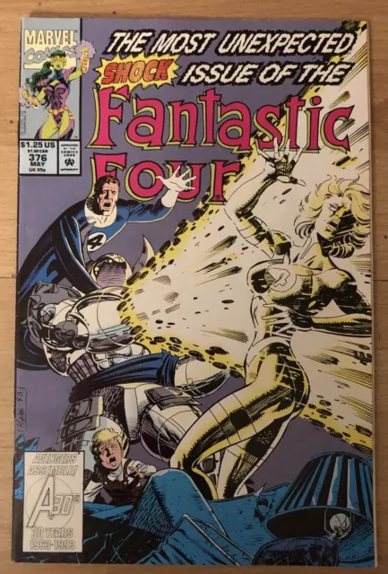 Fantastic Four #376 Doctor Doom Matt Murdock Peter Parker Ms Marvel 1st Psi-Lord