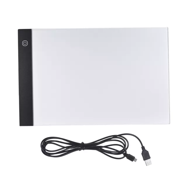 A4 Size Ultra-thin   Pad Box Painting Tracing Panel Copyboard USB Z9P4 2