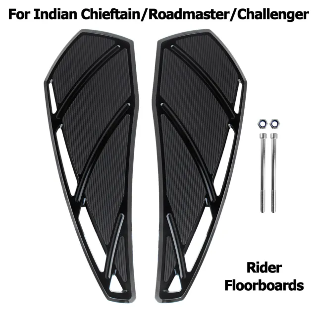 Rider Floorboards For Indian Chieftain Challenger Roadmaster Pursuit Springfield
