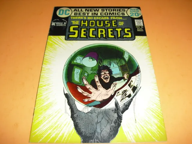 House of Secrets #99 in VF- 7.5 COND 1972! DC Horror very fine unrestored A702
