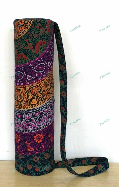 Indien Yoga Sac Mandala Conception Gym Tapis Porte Sacs Avec
