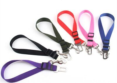 Pet Dog Seat Belt Puppy Car Seatbelt Harness Pet Lead Adjustable Safety Traction