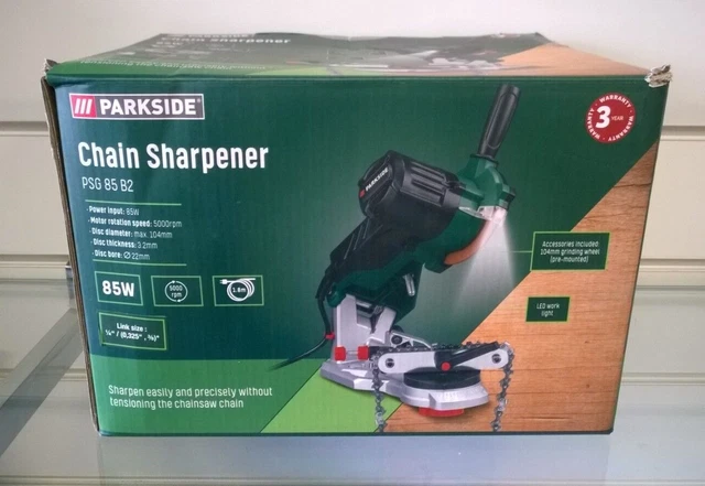 PARKSIDE CHAIN SHARPENER (PSG 85 B2) £29.00 PicClick UK