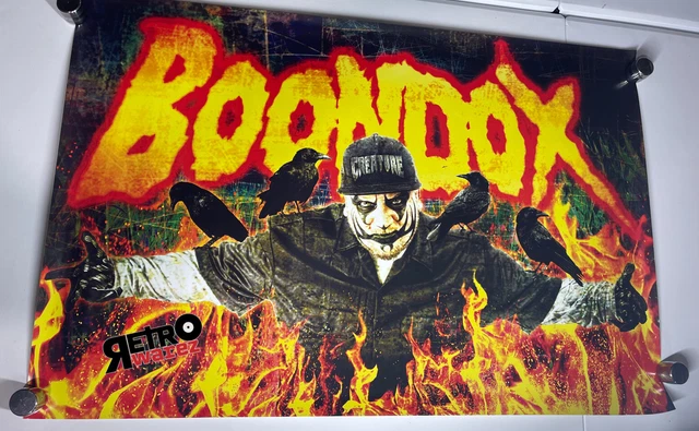 Boondox - The Murder Burning Crow Poster 36x24” Insane Clown Posse twiztid