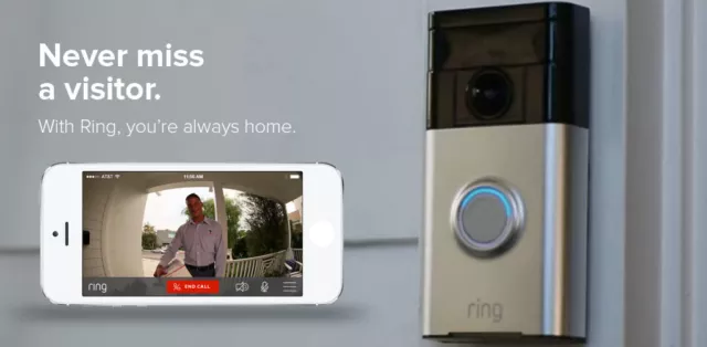 RING-HD Video Door Bell 2 - Wi-Fi Doorbell-FREE DELIVERY - #SundayMarket