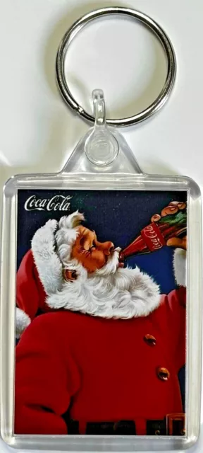Coca Cola Christmas Keyring #1