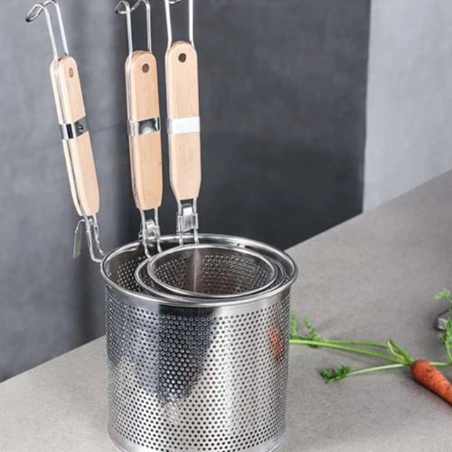 Kitchen Cooking Tools Lo Mein Colander Skimmer Strainer Spoon Strainer Basket