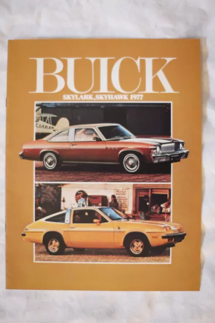 BUICK SKYLARK SKYHAWK 1977 brochure sales catalog - Canadian market - 02