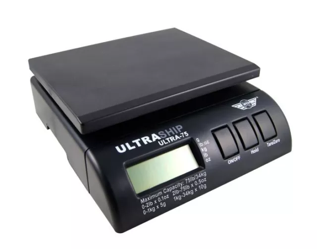 Digital 34kg 75lb Parcel Letter Postal Ultraship Weighing Scales