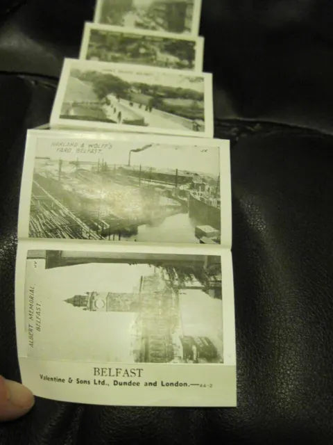 Irische Postkarte Ein BIT OF OLD IRLAND Belfast Ansichten 1944 US Army Neuheit 12 Ansichten 7
