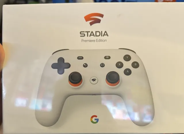 Google Stadia H2B Premiere Edition Controller - Clearly White (GA00722US)