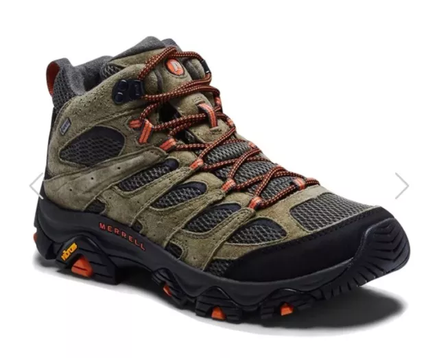 Men’s MERRELL ‘Moab 3 Mid’ Gore-Tex Walking Boots - Size 10 (44.5) BNIB