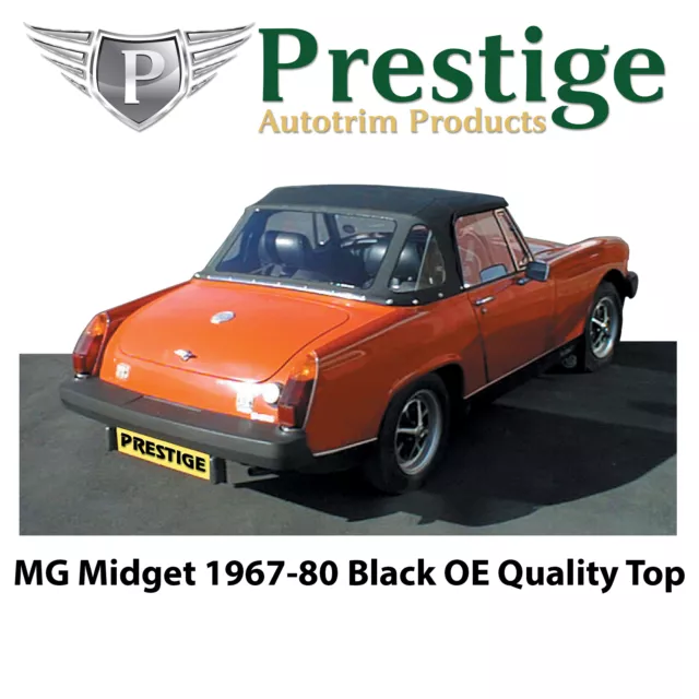 MG Midget / AH Sprite Convertible Top Soft Top 1967-1980 Factory Quality Vinyl