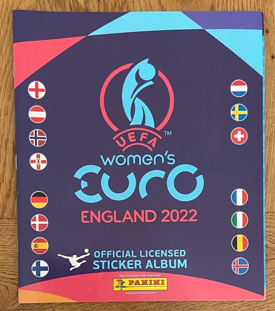 UEFA WOMEN'S EURO 2022 England Panini Album Stickers (Numbers 1 - 250