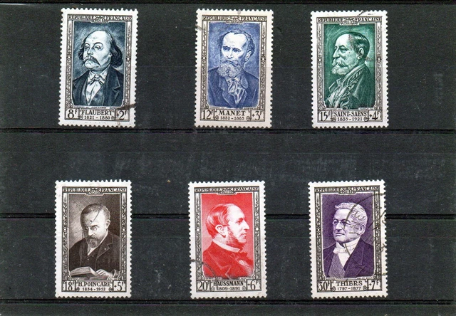 Timbres France - Série Complète Merson Oblitérés (cote 160) - Émission Avant 1900