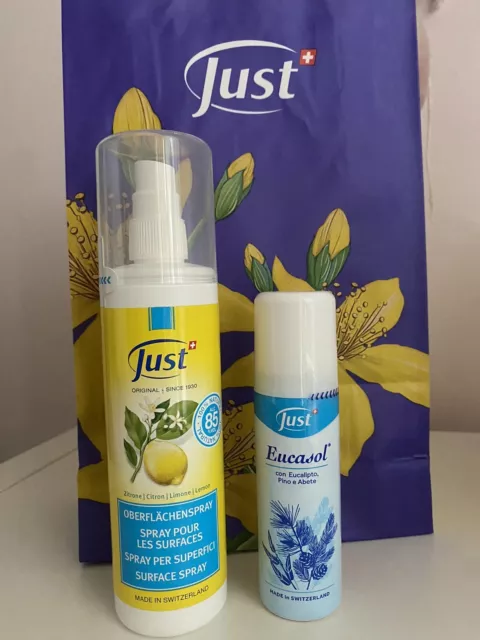 EUCASOL JUST + Spray Disinfettante Per Superfici Just EUR 30,00 - PicClick  IT
