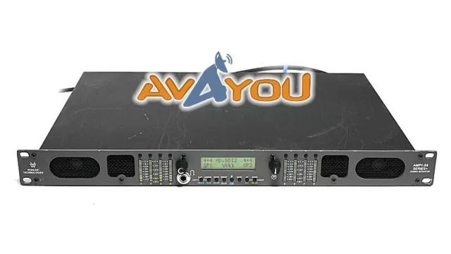 Wohler AMP1-S8MDA 8 Channel HD-SDI SD-SDI AES/EBU and Analog Audio Monitor