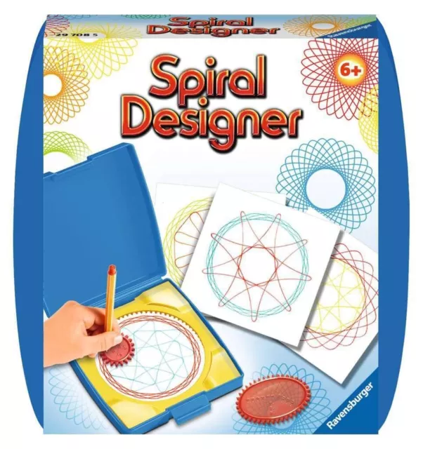 Ravensburger 29708 Spiral Pictures for on The go, Blue, Mittel