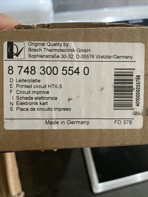 Junkers Zsr 7 11 5 Ae 23 JUNKERS HEATRONIC GRUNDMODUL 87483005540 ZSR 7/11-5 AE23 8748300554 EUR