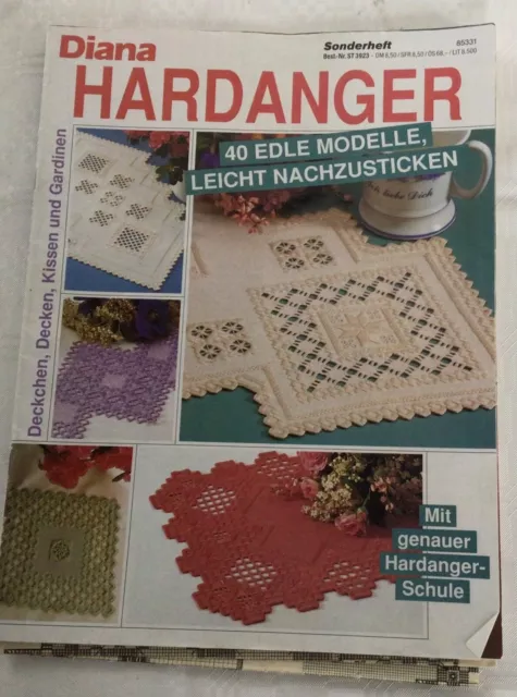 Hardanger Heft Diana Sonderheft, ST 3923, 40 Modelle