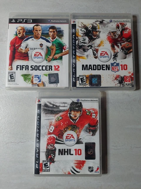 LOT OF 10 PlayStation 3 PS3 Games TIGER WOODS NHL Hockey FIFA
