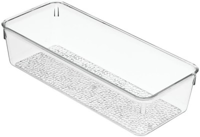 Diviso 10.25x30.5x7.5 cm Extra Grande InterDesign Clarity Organizzatore Cassetti 