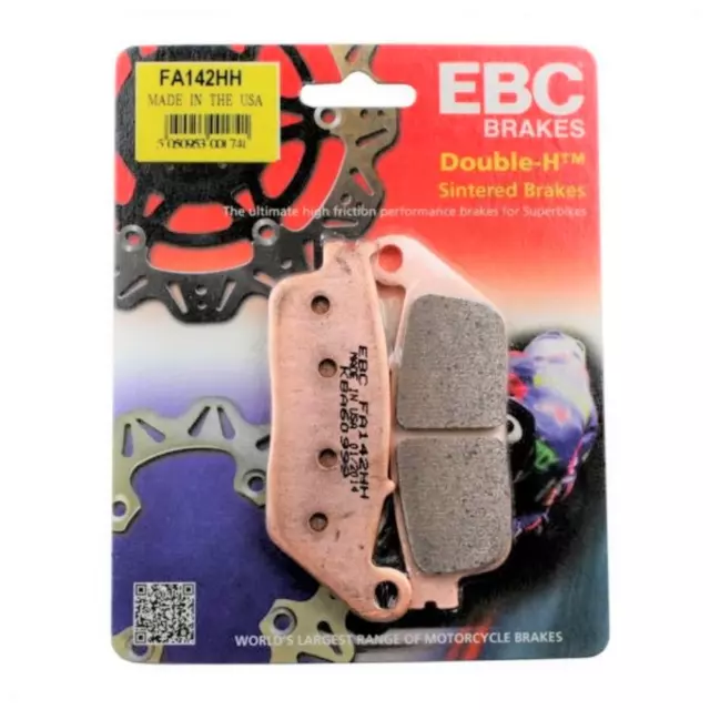 FITS  KAWASAKI J300 Special Edition ABS 14-20 EBC FA142HH Brake Pads Front