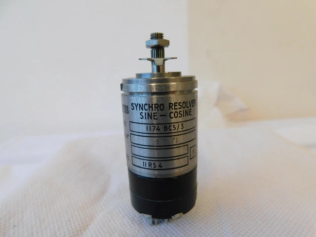 SMITHS AIRCRAFT SYNCRO Resolver SINE-COSINE, 1174 BC5/3 [1R4C] £44.99 ...