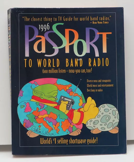 1996 Passport to World Band Radio REVIEWS + AM FM SHORTWAVE FREQUENCIES + ADS #2