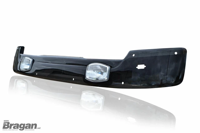 Visière + x2 Spots Pour Mercedes Actros MP4 Classique Cab Camion LHD Pare-Soleil