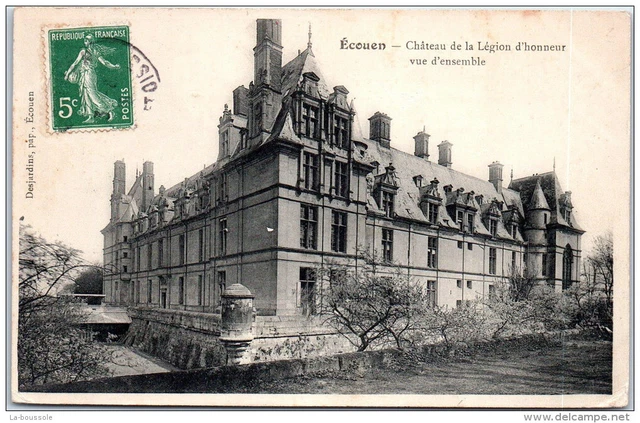 95 ECOUEN - chAteau de la legion d'honneur - vue d'ensemble