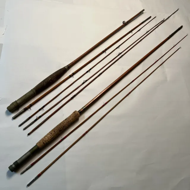 VINTAGE WARDS SUPER Built Bamboo Fly Rod Vintage Bamboo Fly Rod
