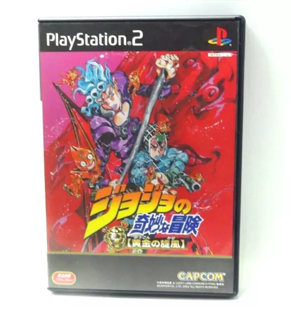 USED PS2 PlayStation 2 Jojo no Kimyouna Bouken Ougon no Kaze 54408 JAPAN  IMPORT