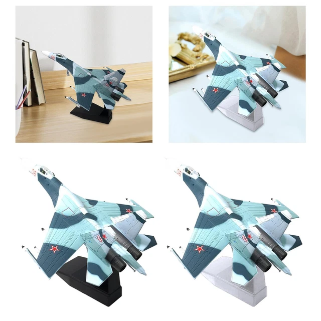 Modèle Réduit D'avion De Chasse Avec Effets Sonores Et Lumineux - 23cm - Jouet Ou Décoration Collection - 8