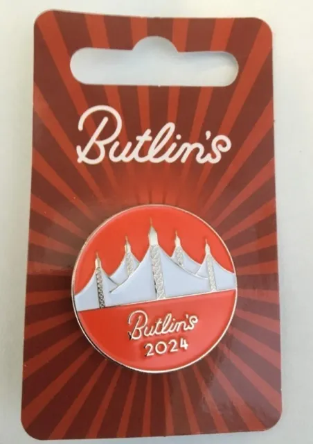 Butlins Skyline 2024 Year Badge Latest Edition Rare New